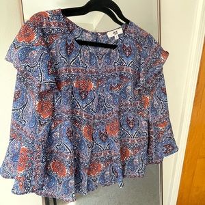 Jack ruffled top